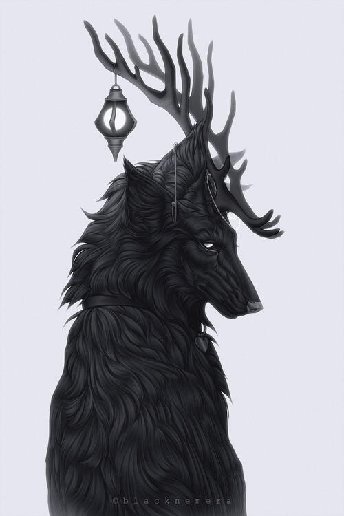 Inky Antlers
